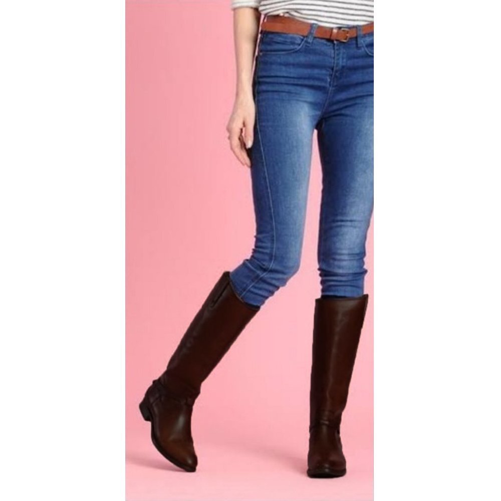 Frye Lindsay Plate Leather Tall Boots In Black